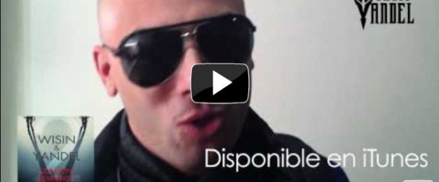 Wisin les envia un saludo a sus fans. VIDEO