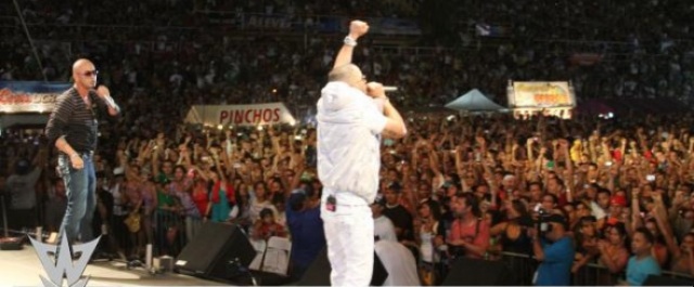 WISIN Y YANDEL EN EL MARATON SAN BLAS – COAMO, PUERTO RICO