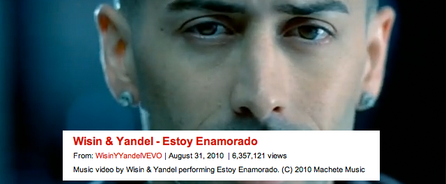 WISIN Y YANDEL “ESTOY ENAMORADO” VIDEO OFICIAL MAS DE 6 MILLONES DE VIEWS EN MENOS DE UN MES