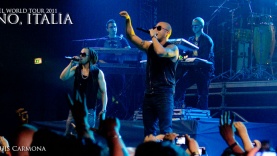 FOTOS DE WISIN Y YANDEL EN MILANO, ITALIA