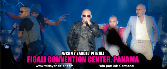 Fotos de Wisin Y Yandel en su concierto en Figali Convention Center, Panama