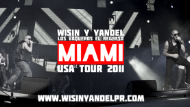 Fotos de Wisin Y Yandel en American Airlines Arena, Miami, Florida
