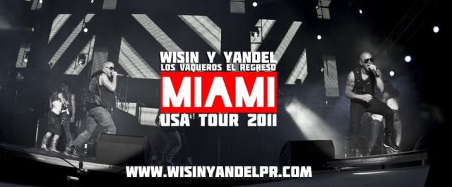 Fotos de Wisin Y Yandel en American Airlines Arena, Miami, Florida
