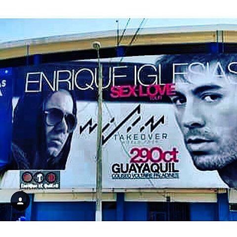 mañana #guayaquil @enriqueiglesias @wisin